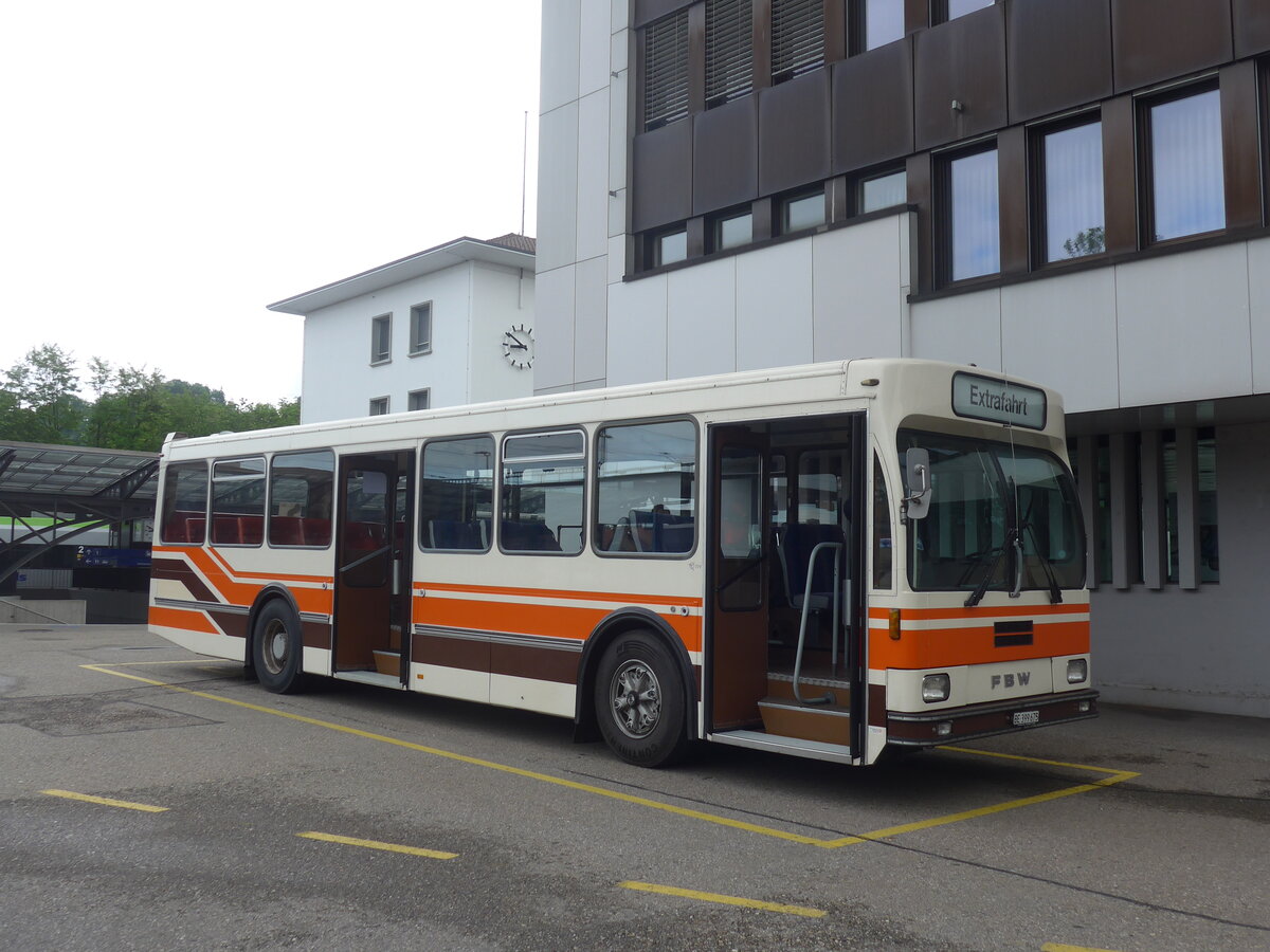 (225'757) - Wegm�ller, M�nsingen - BE 399'675 - FBW/R&J (ex Bamert, Wollerau) am 6. Juni 2021 beim Bahnhof Burgdorf