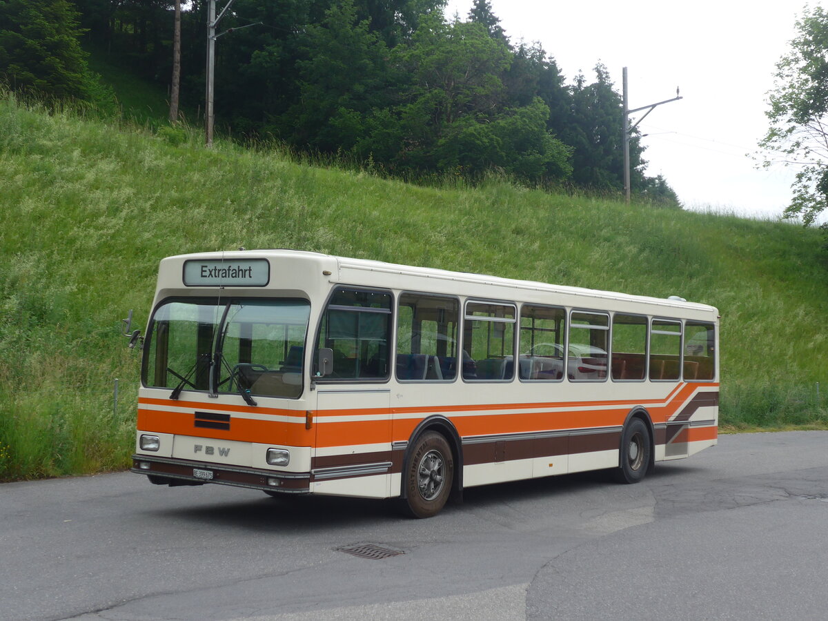 (225'759) - Wegm�ller, M�nsingen - BE 399'675 - FBW/R&J (ex Bamert, Wollerau) am 6. Juni 2021 in K�ssnacht, Rest. Frohsinn