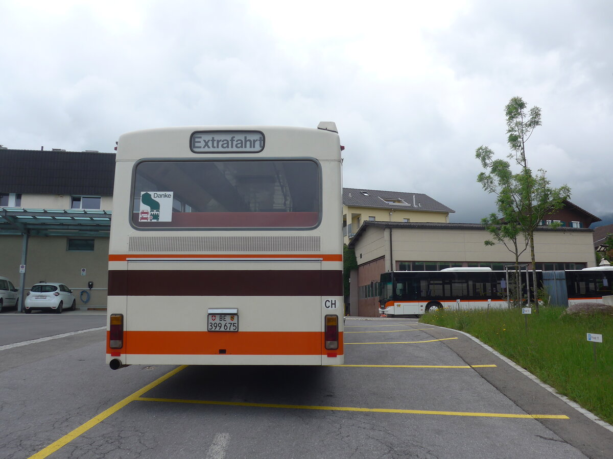 (225'773) - Wegm�ller, M�nsingen - BE 399'675 - FBW/R&J (ex Bamert, Wollerau) am 6. Juni 2021 in Wollerau, Garage Bamert