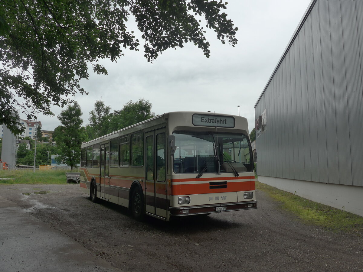 (225'781) - Wegm�ller, M�nsingen - BE 399'675 - FBW/R&J (ex Bamert, Wollerau) am 6. Juni 2021 in Wetzikon, FBW-Museum