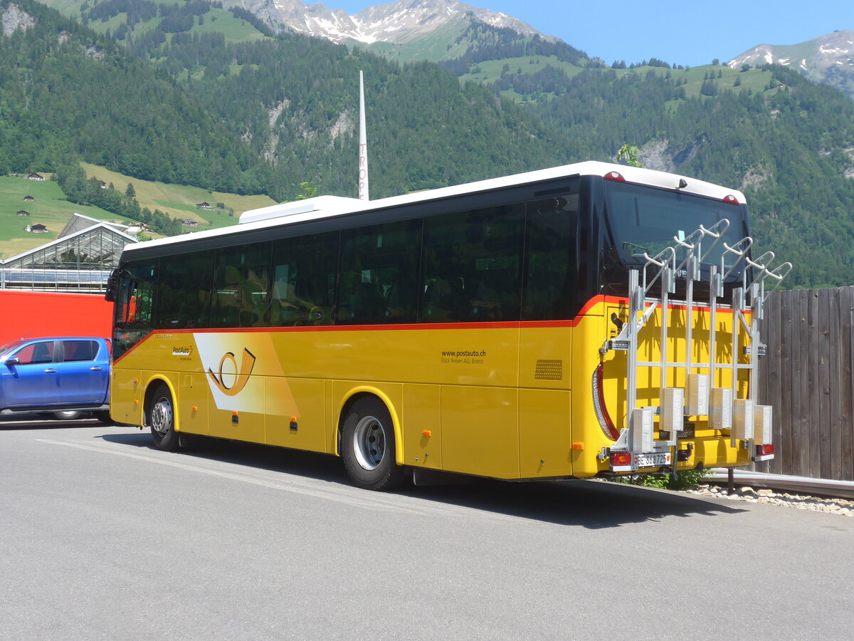 (225'939) - Fl�ck, Brienz - Nr. 25/BE 868'725 - Iveco am 16. Juni 2021 in Frutigen, Garage AFA