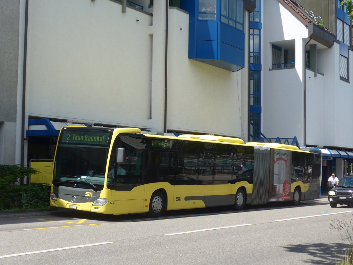 (225'996) - STI Thun - Nr. 173/BE 752'173 - Mercedes am 23. Juni 2021 in Thun, Postbr�cke