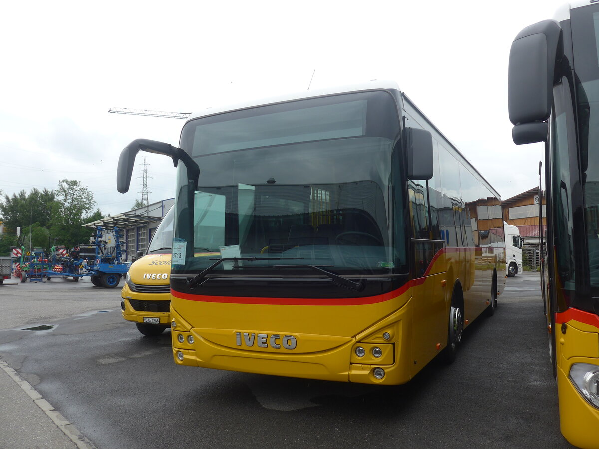 (226'173) - PostAuto Graub�nden - PID 11'643 - Iveco am 4. Juli 2021 in Kerzers, Interbus