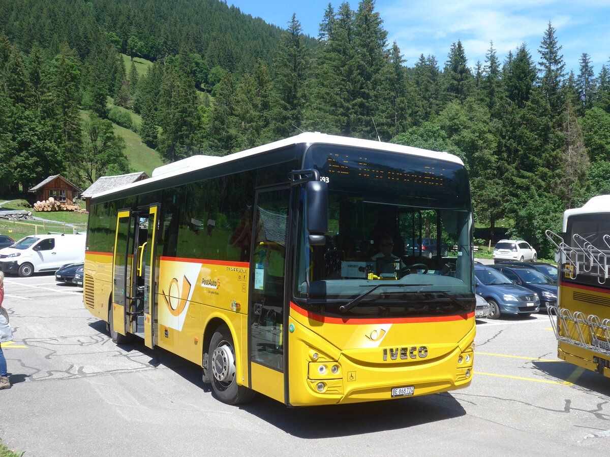 (226'272) - Fl�ck, Brienz - Nr. 24/BE 868'724 - Iveco am 10. Juli 2021 auf der Schwarzwaldalp