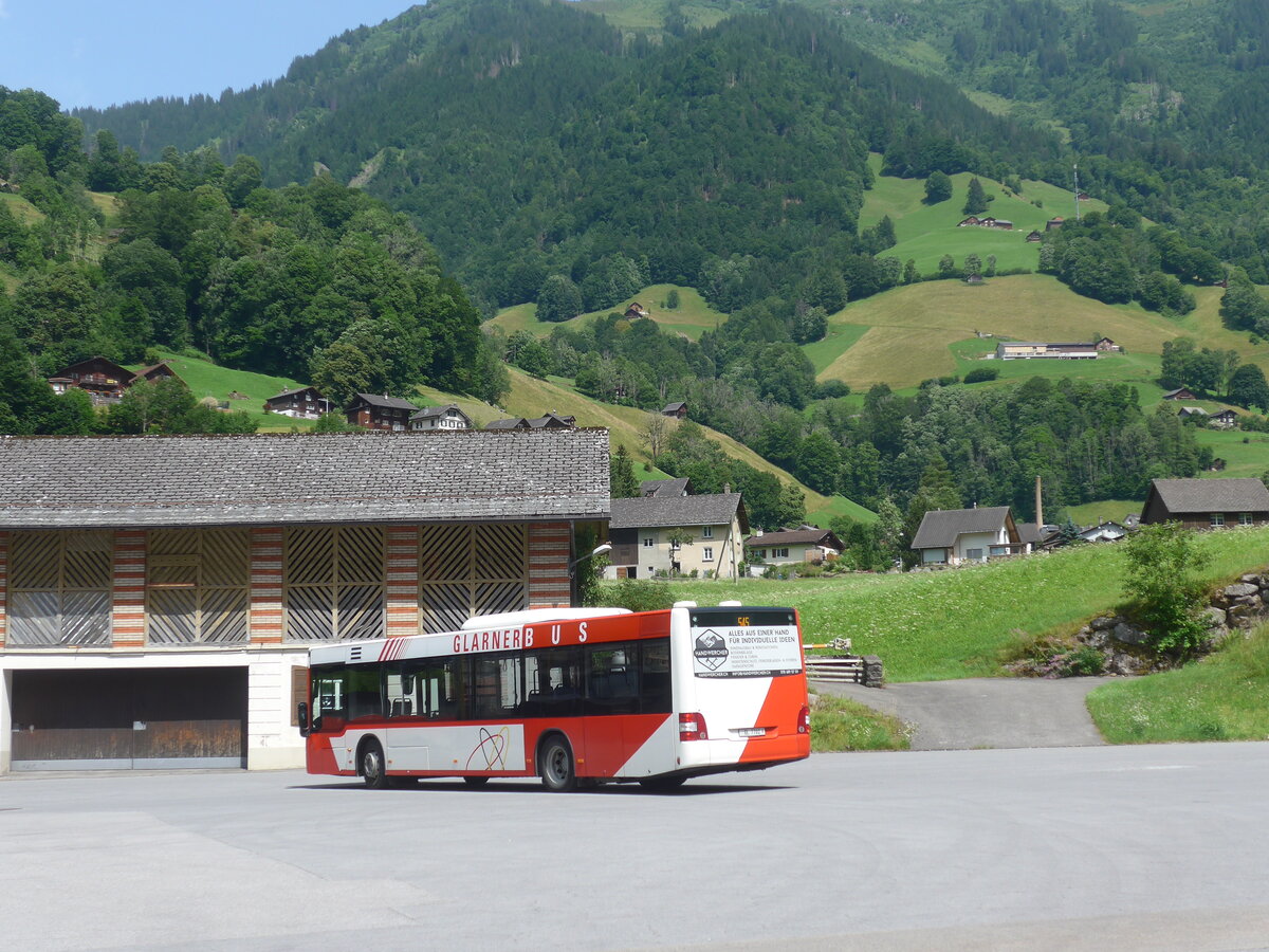 (226'479) - AS Engi - Nr. 2/GL 7702 - MAN (ex WilMobil, Wil Nr. 255; ex Vorf�hrfahrzeug) am 12. Juli 2021 in Engi, Garage