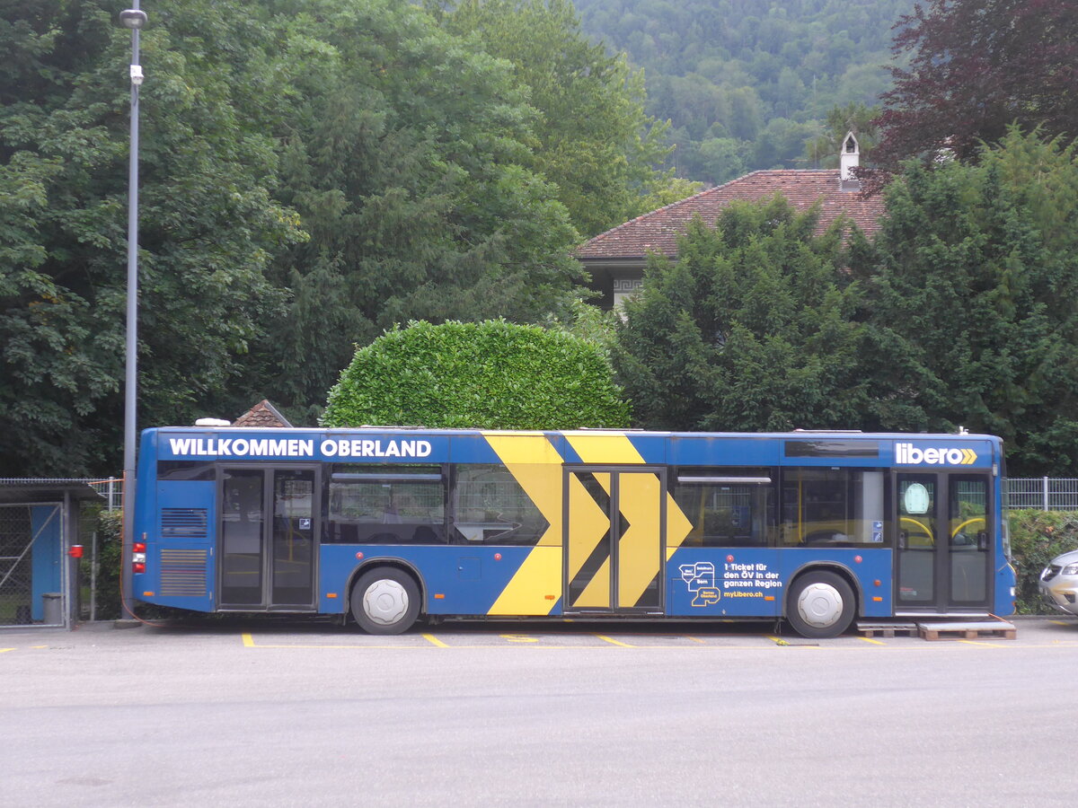(226'997) - STI Thun - Nr. 128 - MAN am 7. August 2021 bei der Schiffl�ndte Thun