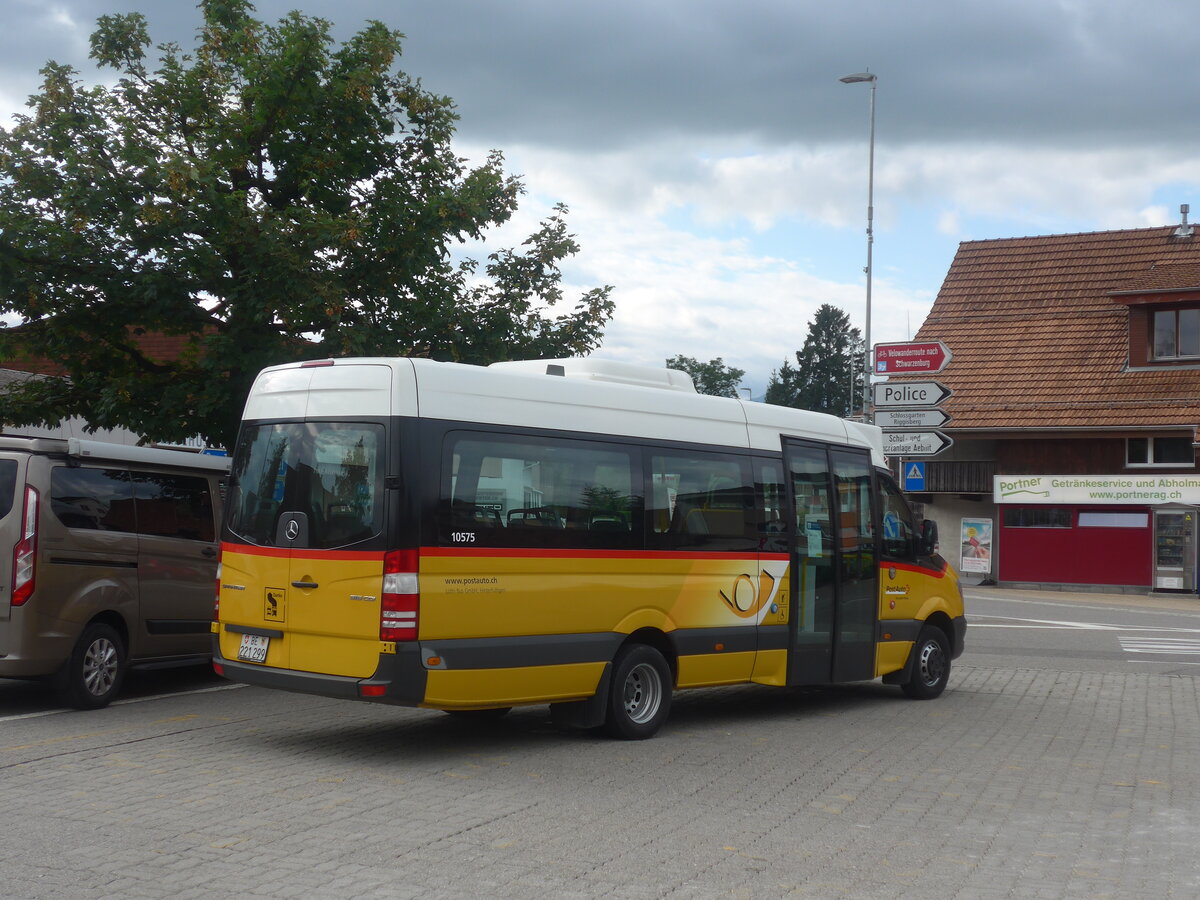 (227'013) - L�thi, Hinterfultigen - BE 221'299 - Mercedes am 7. August 2021 in Riggisberg, Post