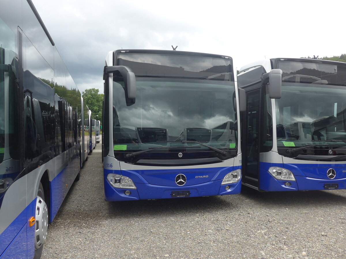 (227'094) - VZO Gr�ningen - Nr. 116 - Mercedes am 8. August 2021 in Winterthur, EvoBus