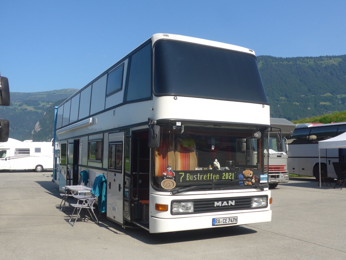 (227'395) - Aus Deutschland: Dreher, Gaggenau - RA-CE 747H - MAN/G�bel am 21. August 2021 in Interlaken, Flugplatz