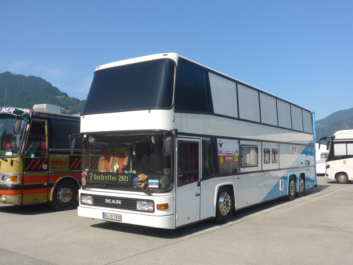 (227'396) - Aus Deutschland: Dreher, Gaggenau - RA-CE 747H - MAN/G�bel am 21. August 2021 in Interlaken, Flugplatz