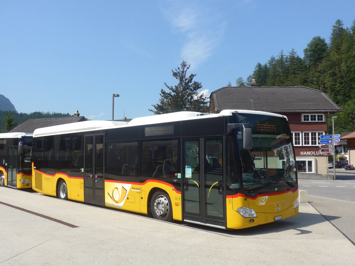 (227'463) - Fl�ck, Brienz - Nr. 5/BE 113'349 - Mercedes am 21. August 2021 in Innertkirchen, Grimseltor