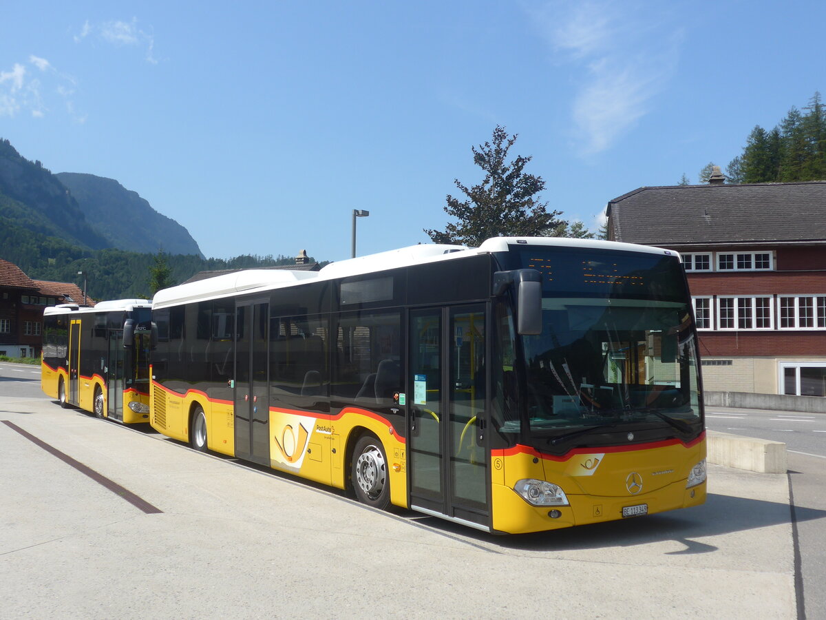 (227'464) - Fl�ck, Brienz - Nr. 5/BE 113'349 - Mercedes am 21. August 2021 in Innertkirchen, Grimseltor
