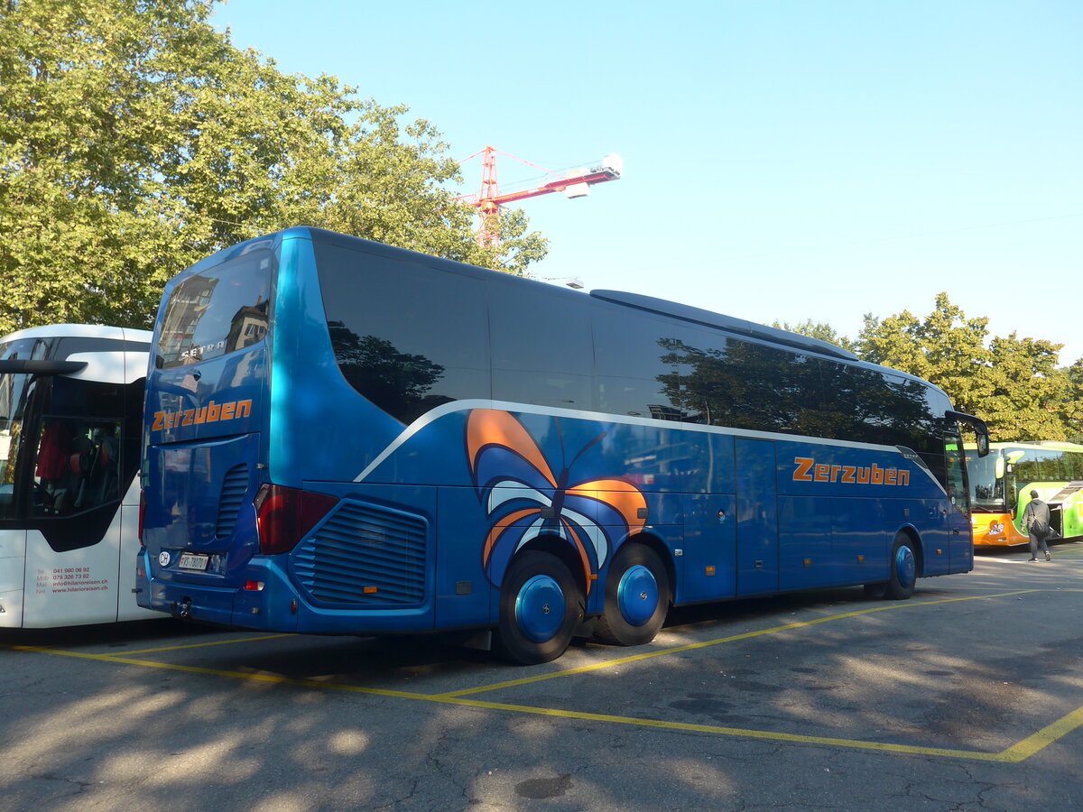 (227'715) - Zerzuben, Visp-Eyholz - Nr. 16/VS 78'070 - Setra am 4. September 2021 in Z�rich, Sihlquai