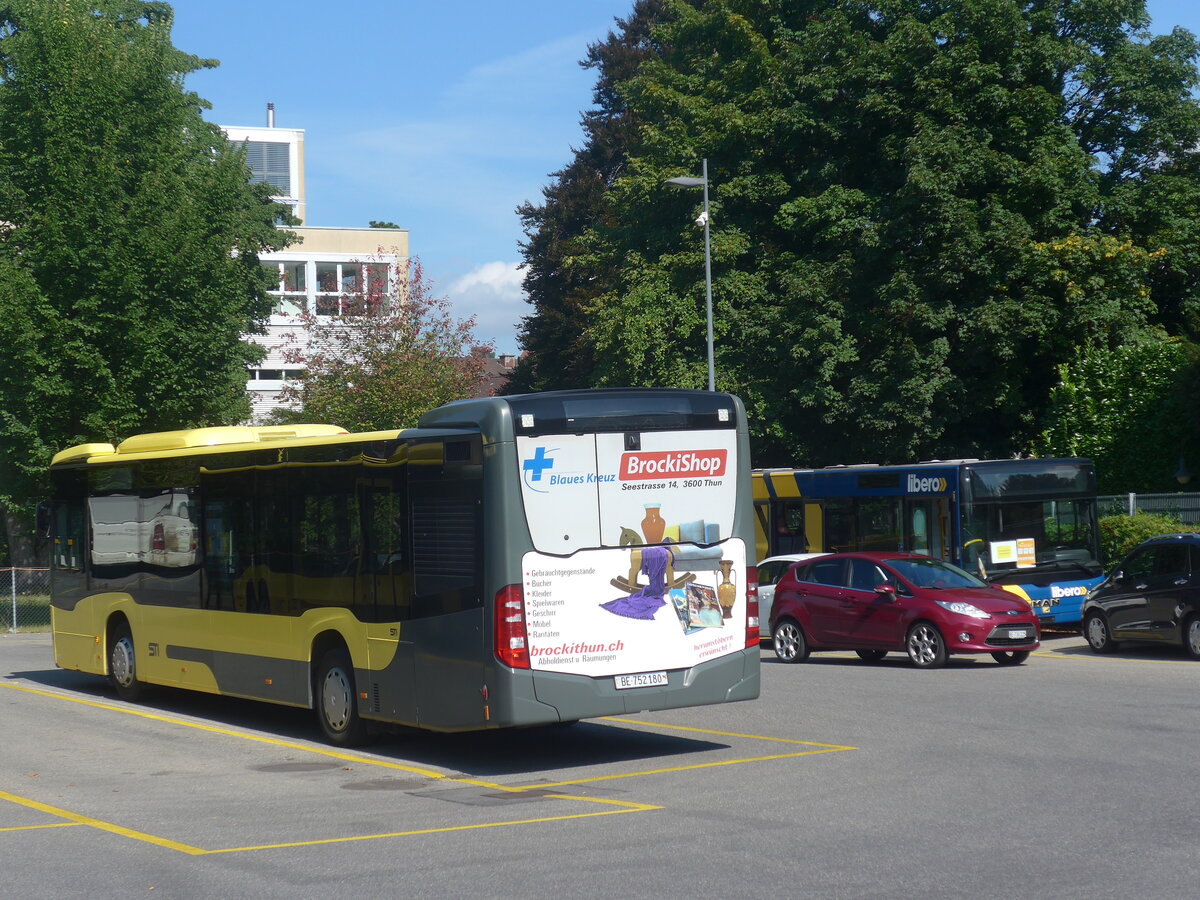 (227'988) - STI Thun - Nr. 180/BE 752'180 - Mercedes am 12. September 2021 bei der Schiffl�ndte Thun