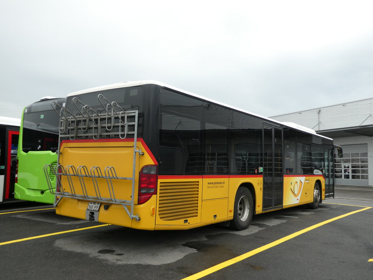 (228'721) - K�bli, Gstaad - Nr. 4/BE 360'355 - Setra am 3. Oktober 2021 in Kerzers, Interbus