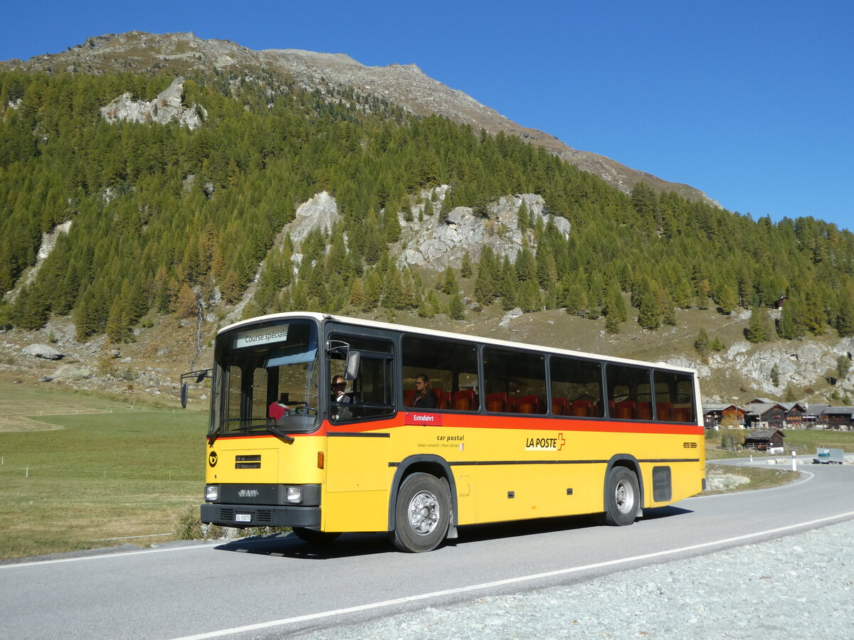 (228'755) - Oser, B�rchen - VS 93'575 - NAW/Lauber (ex Epiney, Ayer) am 10. Oktober 2021 bei Arolla