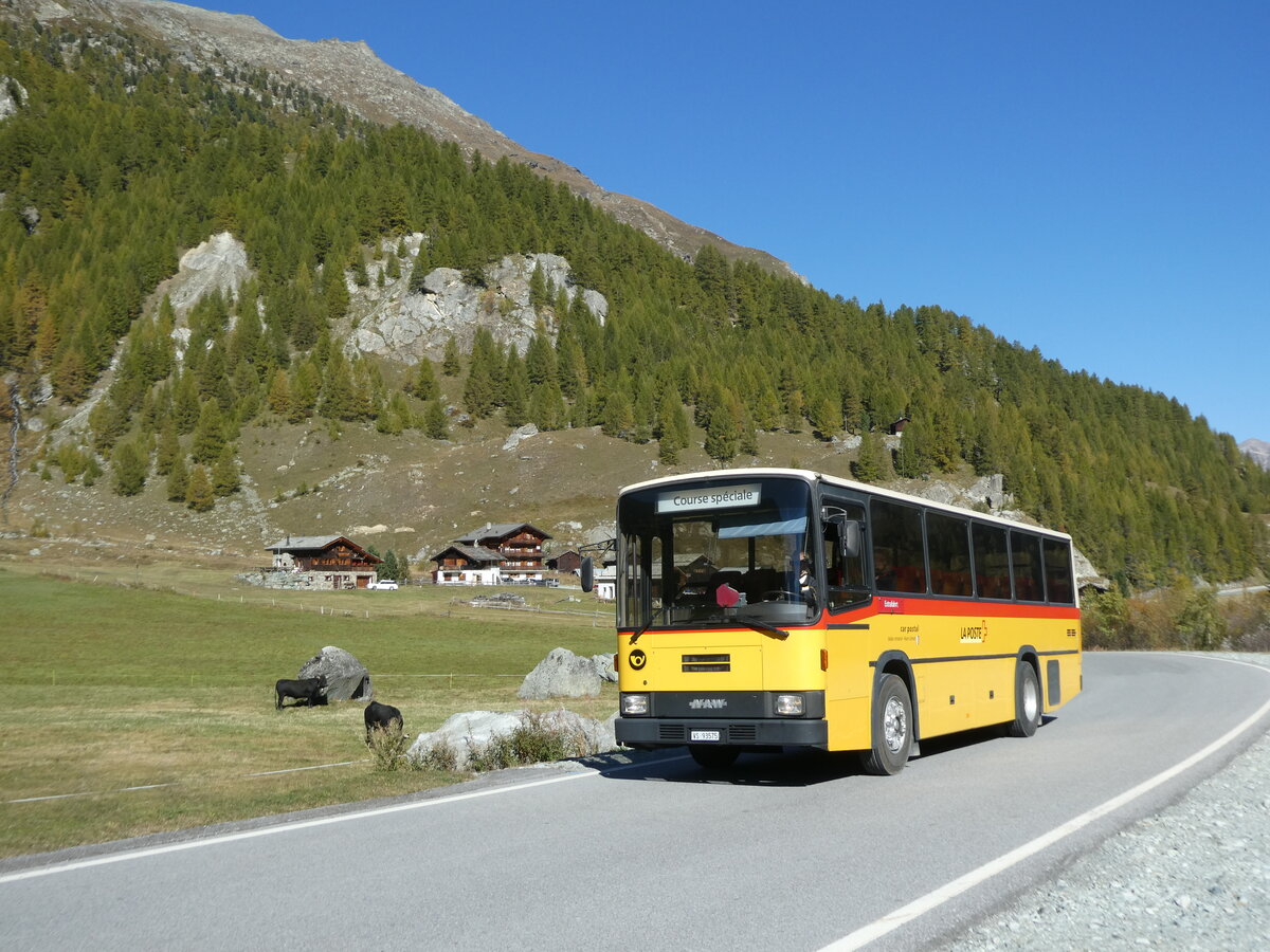 (228'756) - Oser, B�rchen - VS 93'575 - NAW/Lauber (ex Epiney, Ayer) am 10. Oktober 2021 bei Arolla