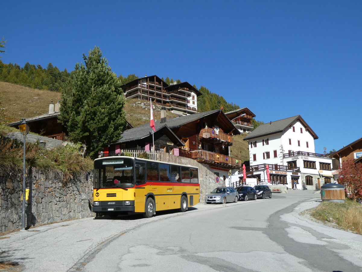 (228'778) - Oser, B�rchen - VS 93'575 - NAW/Lauber (ex Epiney, Ayer) am 10. Oktober 2021 in Arolla, Post