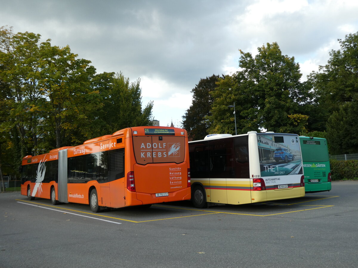 (229'120) - STI Thun - Nr. 171/BE 752'171 - Mercedes am 13. Oktober 2021 bei der Schiffl�ndte Thun