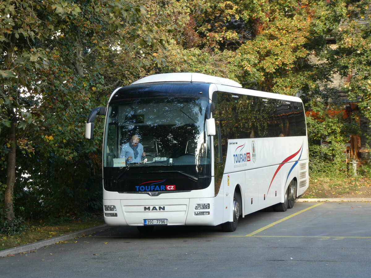 (229'224) - Aus Tschechien: Toufar, Zd�r - 3SC 7796 - MAN am 15. Oktober 2021 in Z�rich, Sihlquai