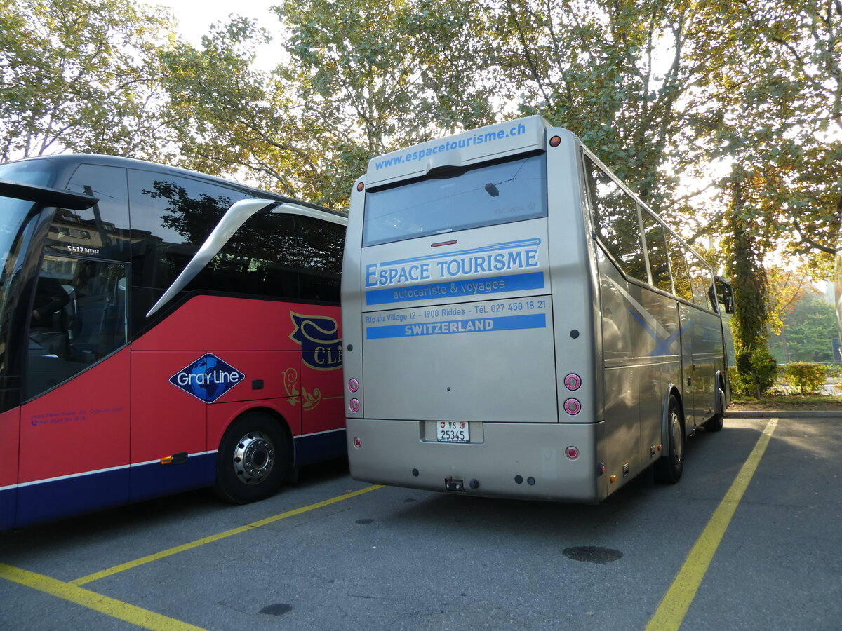 (229'226) - Espace Tourisme, Riddes - VS 25'345 - Bova am 15. Oktober 2021 in Z�rich, Sihlquai