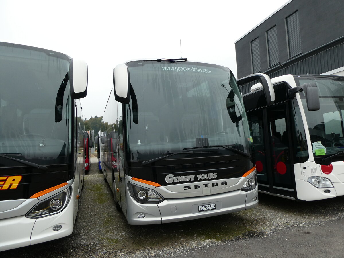 (229'336) - Gen�ve-Tours, Gen�ve - GE 963'359 - Setra am 16. Oktober 2021 in Winterthur, EvoBus