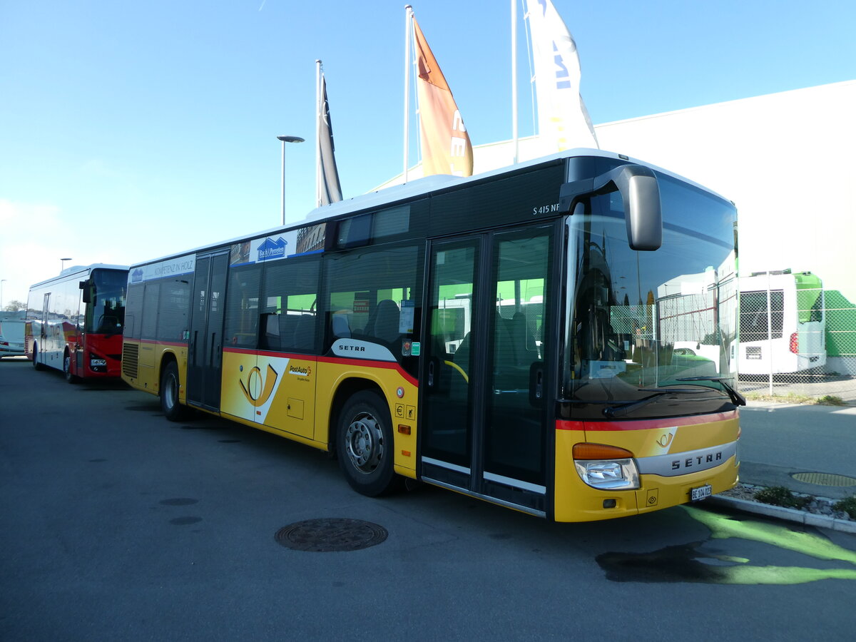 (229'837) - K�bli, Gstaad - BE 104'023 - Setra (ex Nr. 1) am 24. Oktober 2021 in Kerzers, Interbus