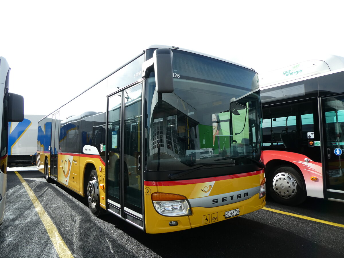 (229'948) - Fl�ck, Brienz - Nr. 3/BE 568'700 - Setra am 31. Oktober 2021 in Kerzers, Interbus
