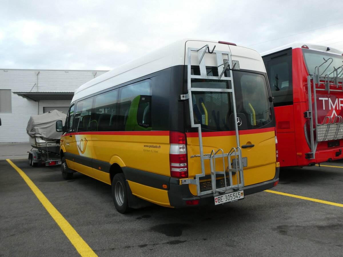(230'735) - K�bli, Gstaad - BE 305'545 - Mercedes am 13. November 2021 in Kerzers, Interbus