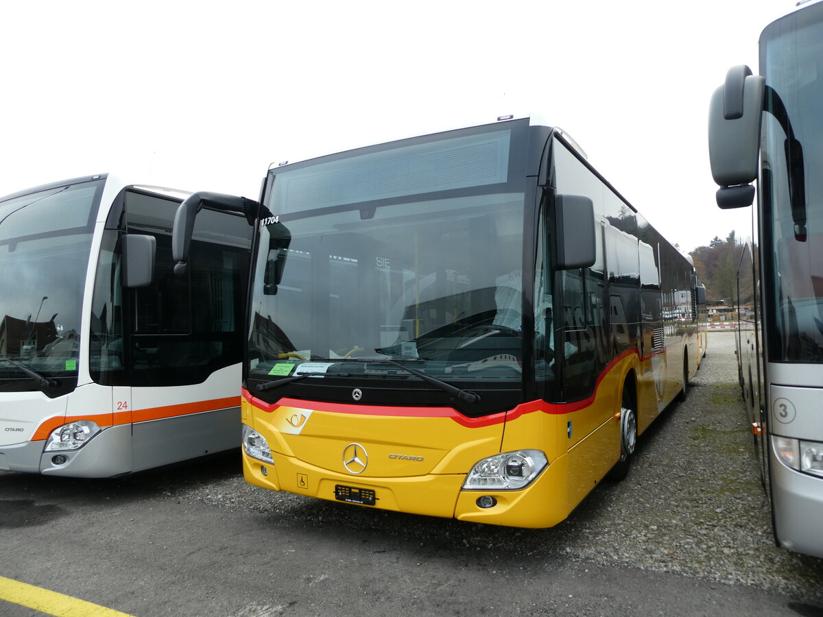 (230'801) - Geissmann, H�gglingen - PID 11'704 - Mercedes am 21. November 2021 in Winterthur, EvoBus