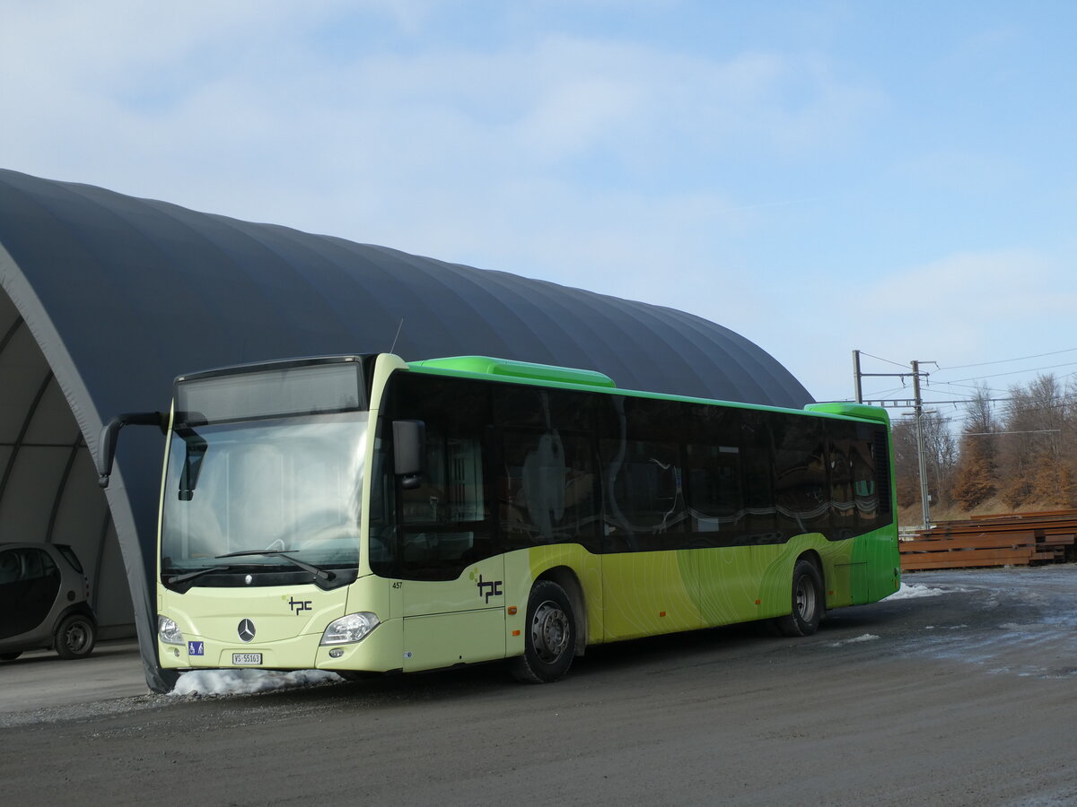 (231'458) - TPC Aigle - Nr. 457/VS 55'163 - Mercedes (ex Ledermair, A-Schwaz) am 18. Dezember 2021 in Aigle, D�p�t