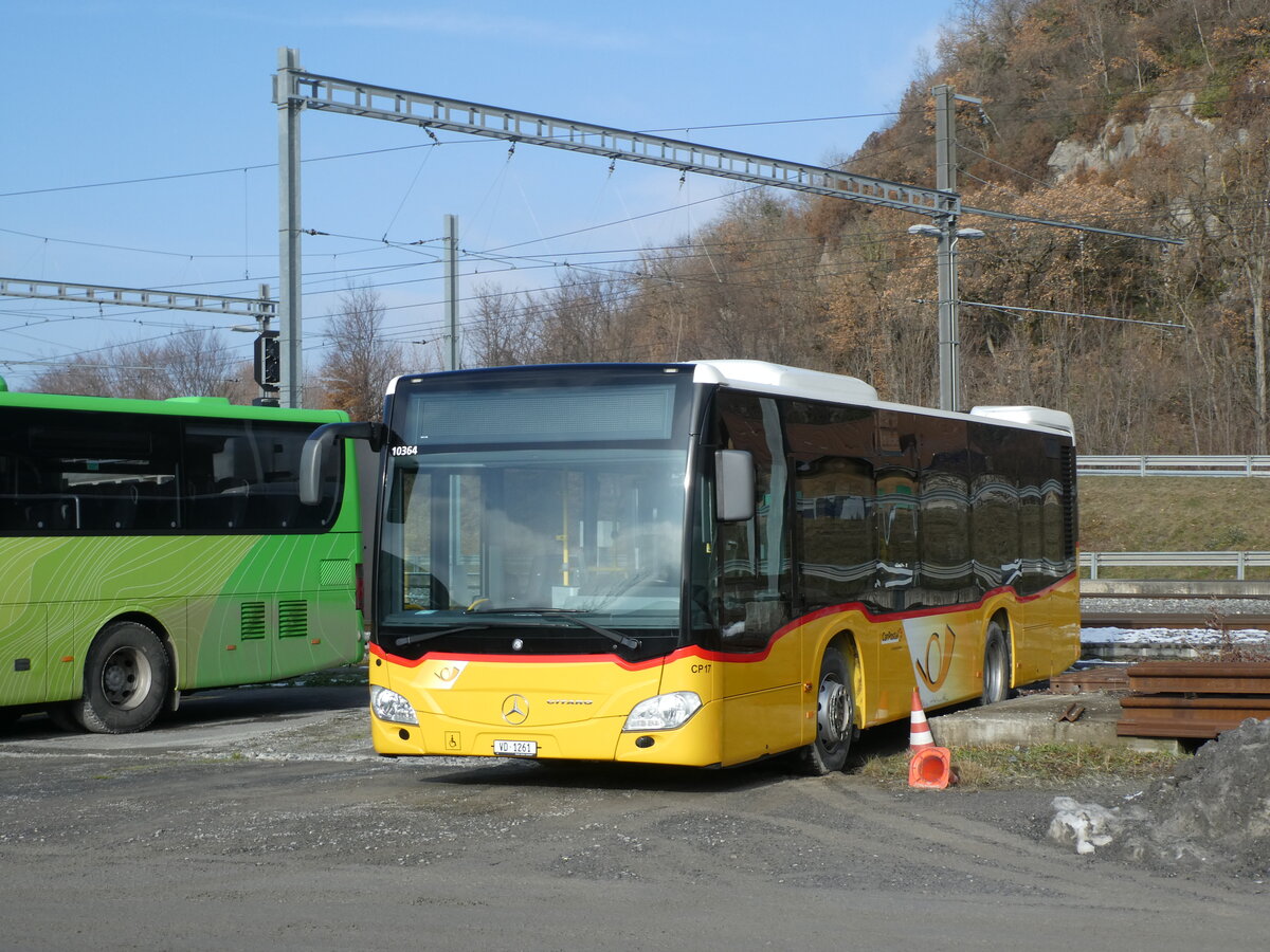 (231'460) - TPC Aigle - Nr. CP17/VD 1261 - Mercedes am 18. Dezember 2021 in Aigle, D�p�t