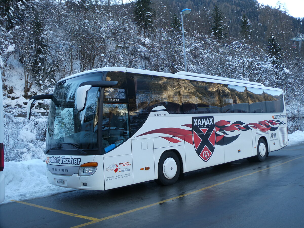 (231'493) - Jean-Louis, F�tigny - Nr. 45/NE 142'435 - Setra am 18. Dezember 2021 beim Bahnhof Le Ch�ble