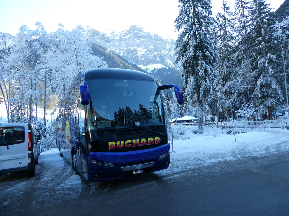 (232'459) - Buchard, Leytron - Nr. 35/FR 293'326 - Neoplan am 29. Januar 2022 in Champ�ry, Petit Paradis