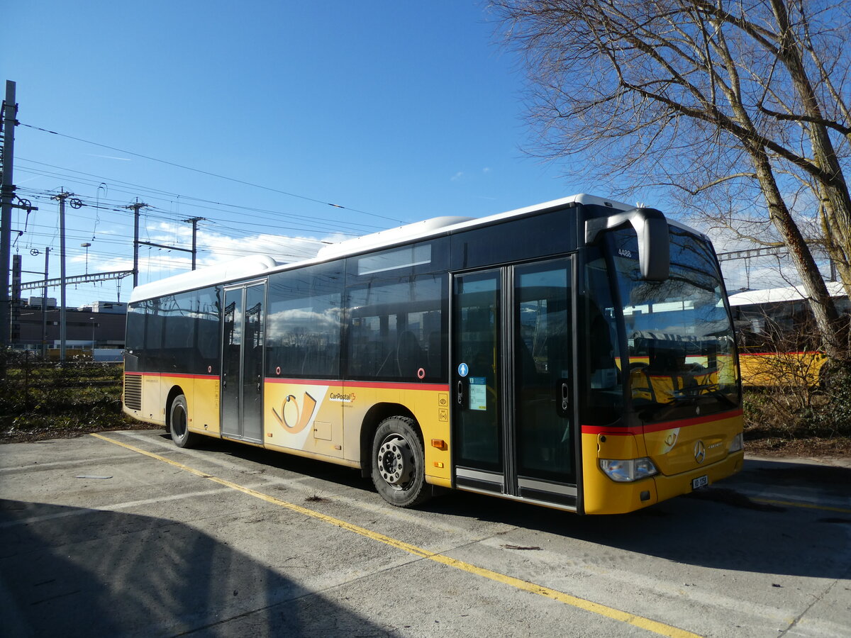 (232'513) - CarPostal Ouest - VD 1258 - Mercedes (ex TPB, S�deilles) am 30. Januar 2022 in Yverdon, Garage