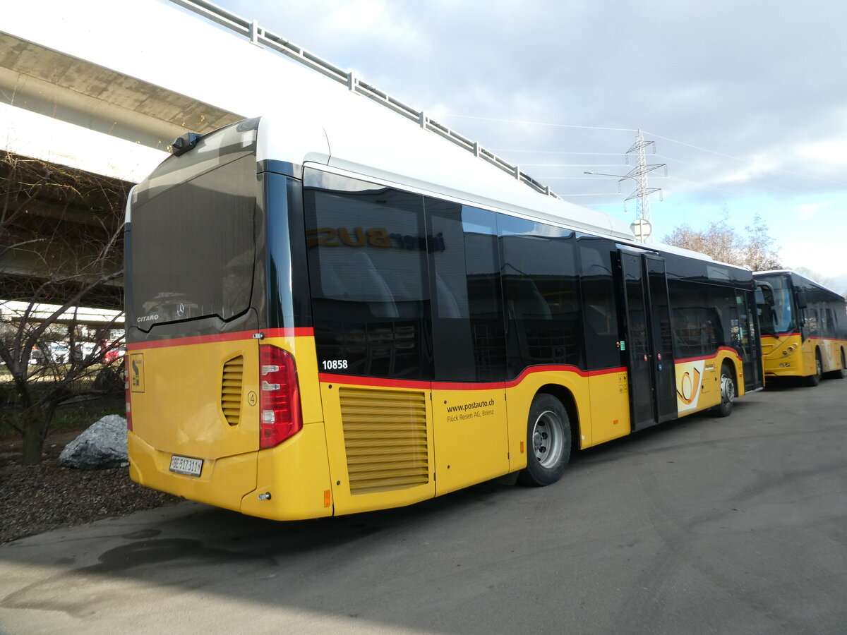 (232'558) - Fl�ck, Brienz - Nr. 4/BE 517'311 - Mercedes am 30. Januar 2022 in Kerzers, Interbus