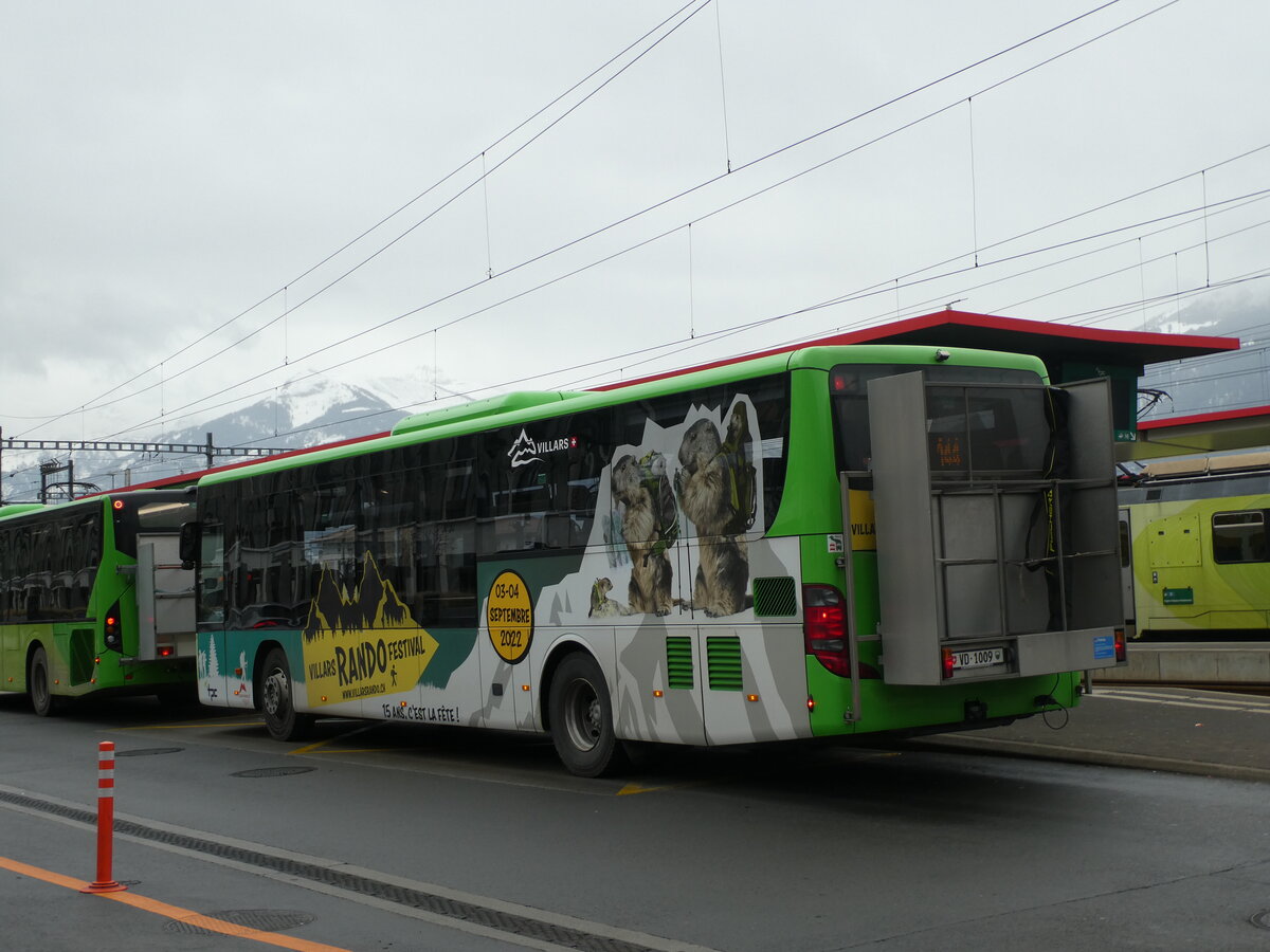 (232'586) - TPC Aigle - Nr. 26/VD 1079 - Setra (ex Vol�nbusz, H-Budapest) am 31. Januar 2022 beim Bahnhof Aigle