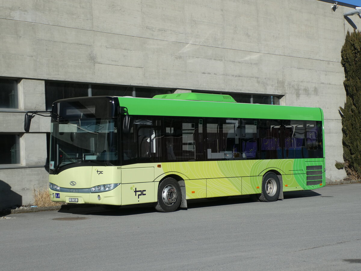 (233'145) - TPC Aigle - Nr. 683/VD 745 - Solaris am 26. Februar 2022 in Aigle, D�p�t