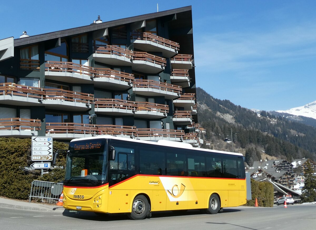 (233'426) - Buchard, Leytron - Nr. 251/VS 23'332 - Iveco am 7. M�rz 2022 in Anz�re, T�l�cabine