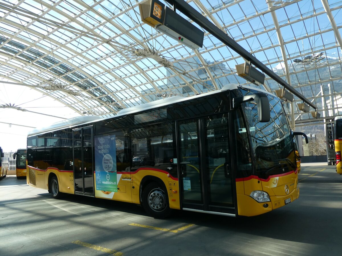 (233'599) - PostAuto Graub�nden - GR 178'949 - Mercedes (ex CarPostal Ouest) am 9. M�rz 2022 in Chur, Postautostation