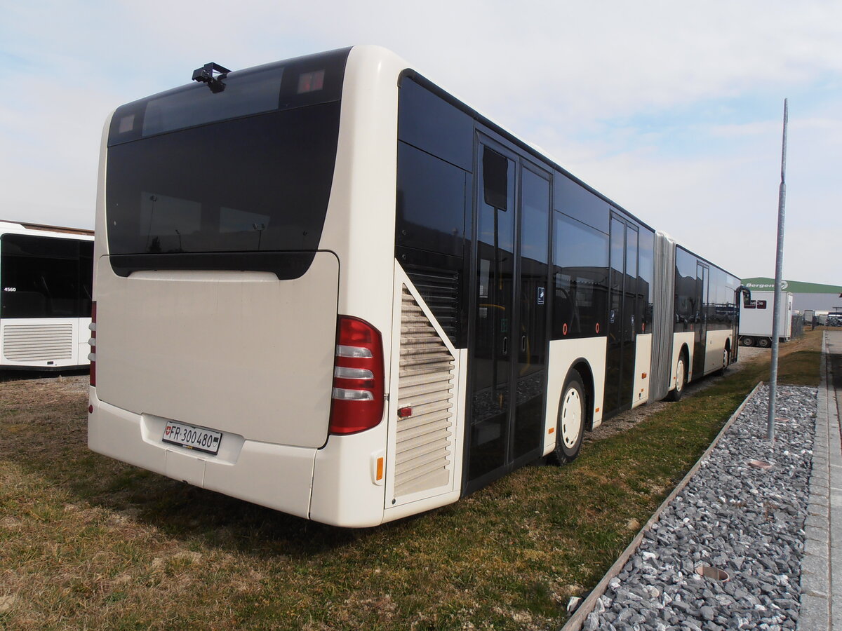 (233'898) - Intertours, Domdidier - Nr. 480/FR 300'480 - Mercedes (ex Nr. 210; ex STI Thun Nr. 134) am 13. M�rz 2022 in Domdidier, Garage