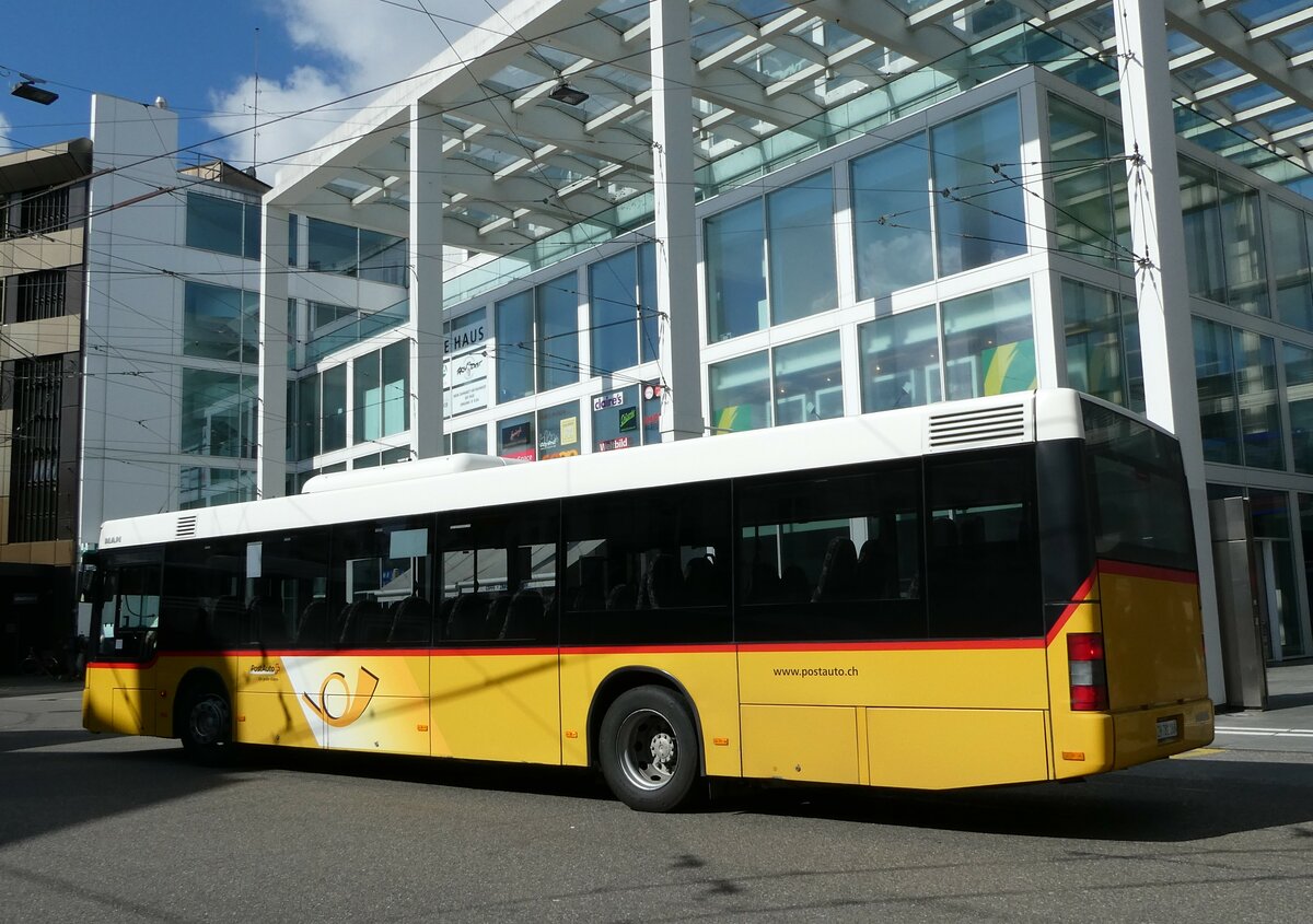 (234'299) - PostAuto Z�rich - Nr. 192/ZH 781'186 - MAN (ex Nr. 37) am 10. April 2022 beim Hauptbahnhof Winterthur
