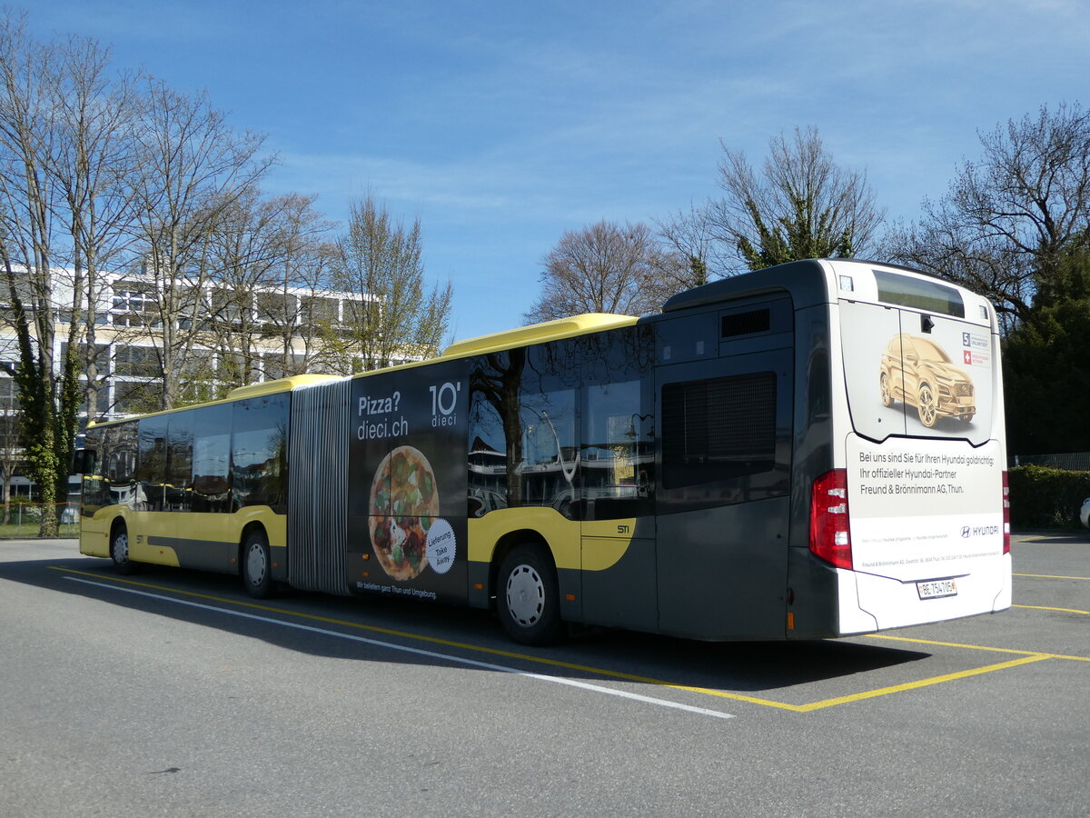 (234'391) - STI Thun - Nr. 705/BE 754'705 - Mercedes am 11. April 2022 bei der Schiffl�ndte Thun
