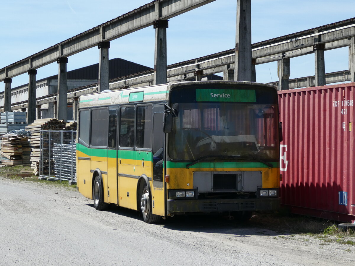 (234'776) - LEB Echallens (R�trobus) - MAN/Lauber am 18. April 2022 in Avenches, Route Industrielle