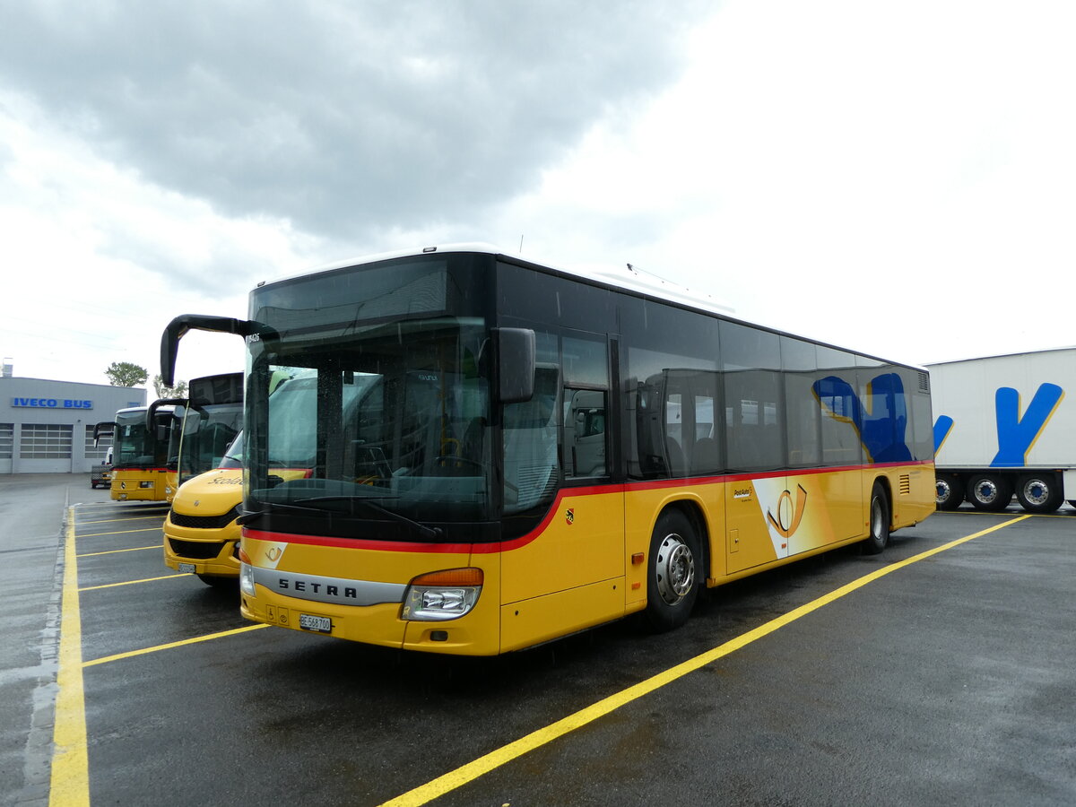 (234'977) - Fl�ck, Brienz - Nr. 3/BE 568'700 - Setra am 30. April 2022 in Kerzers, Interbus