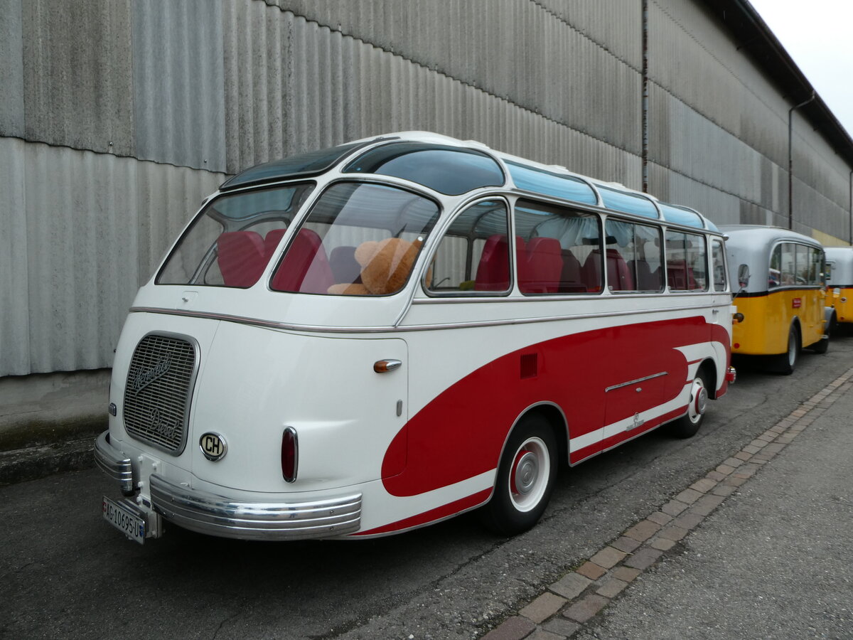 (235'281) - Oehninger, Seon - AG 10'695 U - Setra am 7. Mai 2022 in Attikon, Wegm�ller