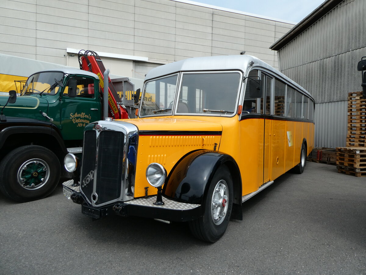 (235'333) - Badertscher, Winterthur - ZH 32'943 U - FBW/T�scher (ex P 24'574; ex P 1394) am 7. Mai 2022 in Attikon, Wegm�ller