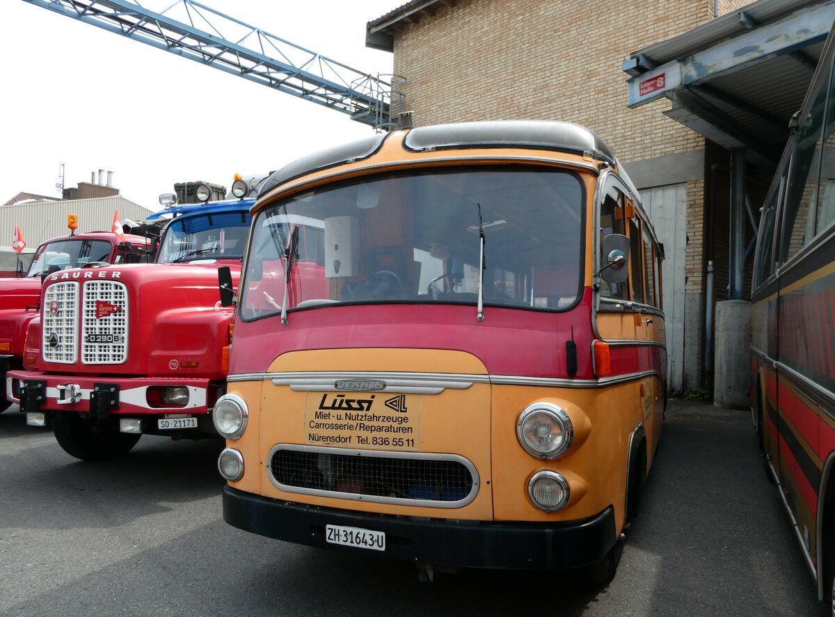 (235'349) - L�ssi, Oberembrach - ZH 31'643 U - Dennis/FHS (ex Leu, Schaffhausen) am 7. Mai 2022 in Attikon, Wegm�ller