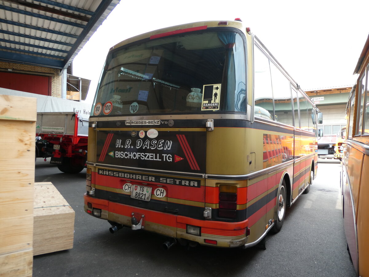 (235'351) - Dasen, Bischofszell - TG 8821 - Setra (ex Reichlin, Goldau) am 7. Mai 2022 in Attikon, Wegm�ller