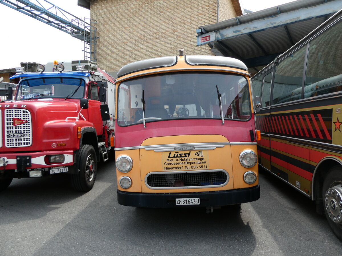 (235'356) - L�ssi, Oberembrach - ZH 31'643 U - Dennis/FHS (ex Leu, Schaffhausen) am 7. Mai 2022 in Attikon, Wegm�ller